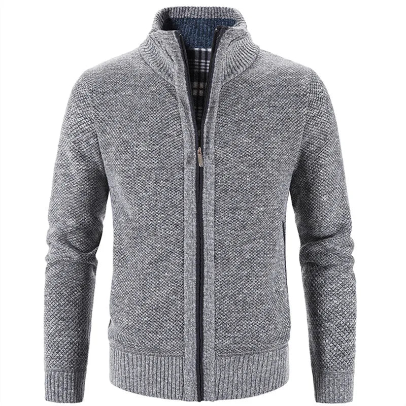 Cardigan Uomo Casual Crochet